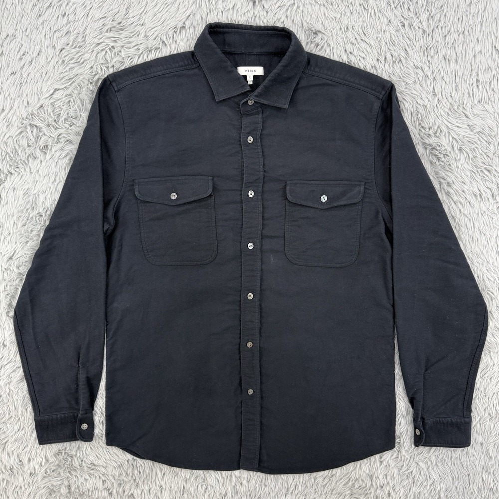 Reiss Black Casual Button Down Shirt